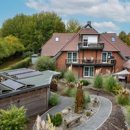 Lägenhet Traumhaftes Mit Terrasse - Odins Blick 11 - Ruhige Lage Mit Privatstrand, Sauna Lobbe